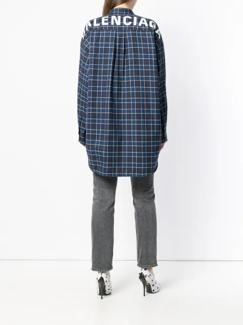 balenciaga swing masculine shirt
