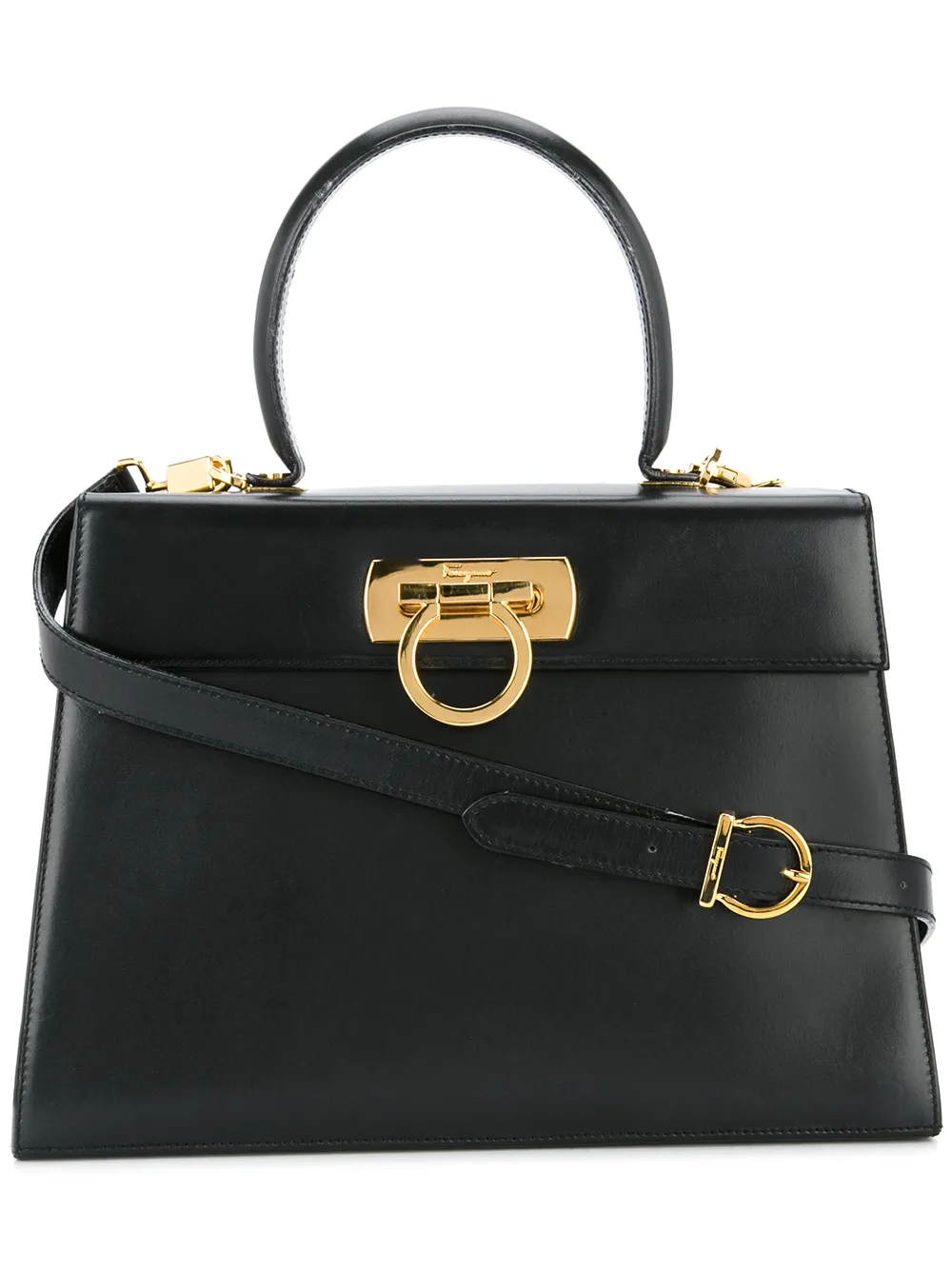 salvatore ferragamo vintage gancini 2way bag