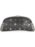 CHANEL Pre-Owned Logos Chocolate Bar clutch - Black