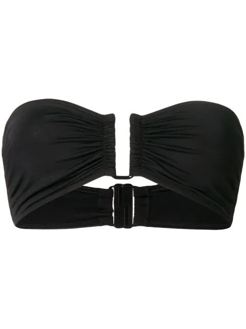 Eres Strapless Bikini Top In Black