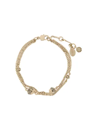 Alexander Mcqueen Multi Chain Skull Charm Bracelet Farfetch Alexander Mcqueen Multi Chain Skull Charm Bracelet
