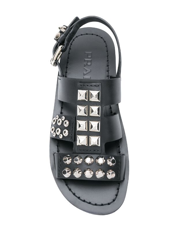 Prada studded sandals $570 - Buy Online 