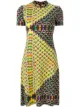 Image 1 of LANVIN Pre-Owned link print shortsleeved dress