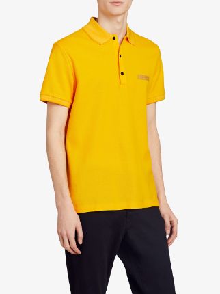 burberry yellow polo