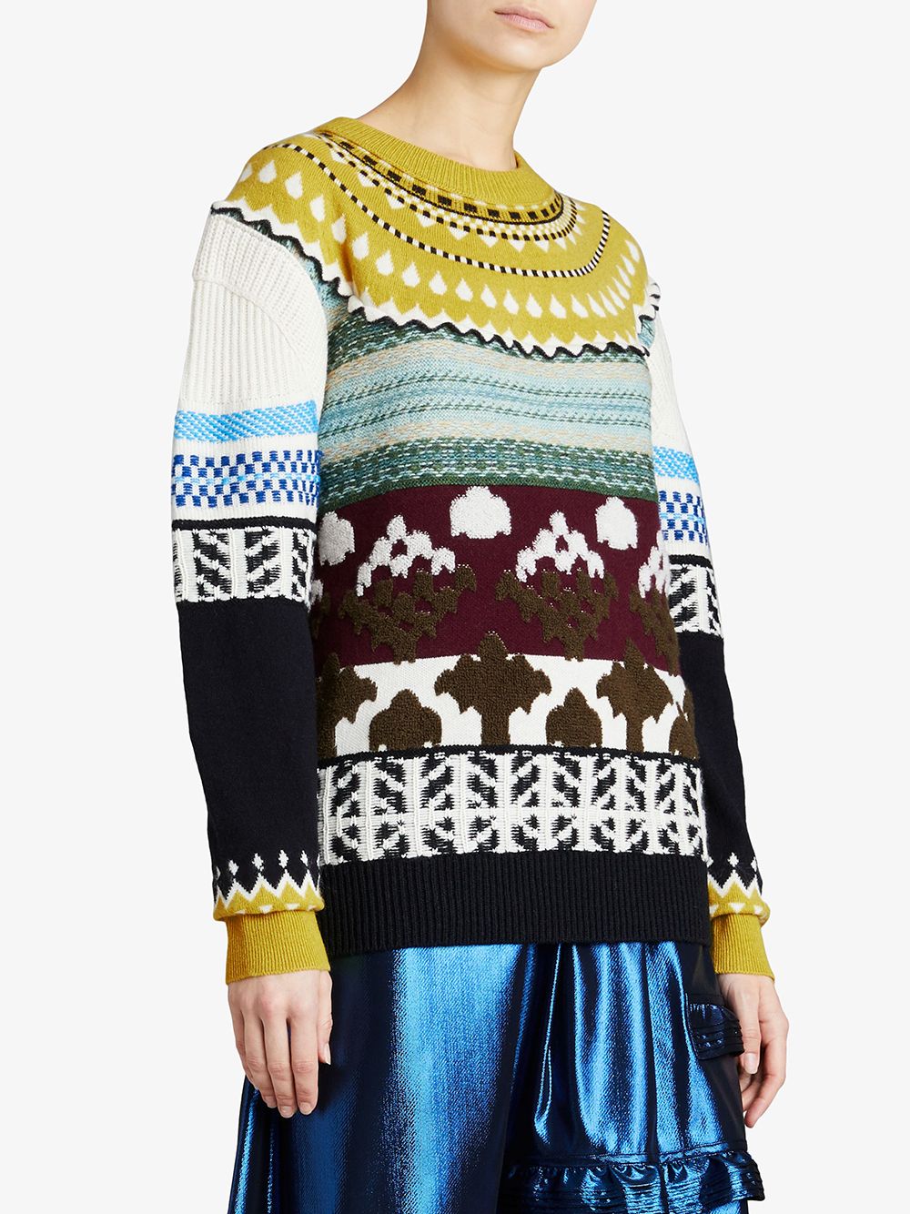 Burberry fair isle on sale sweater