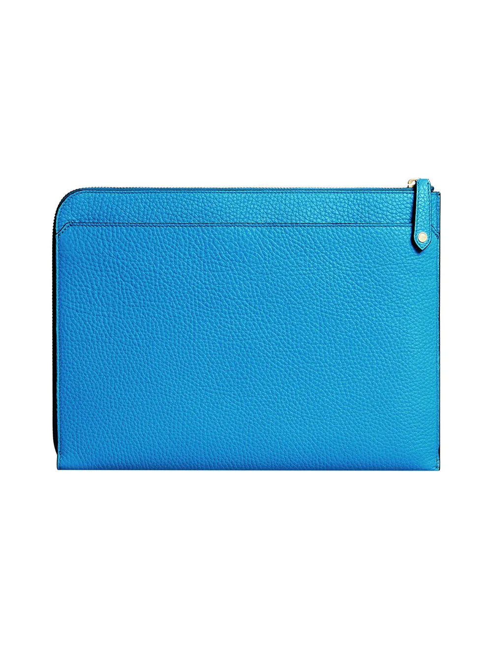 Burberry embossed document case Blauw