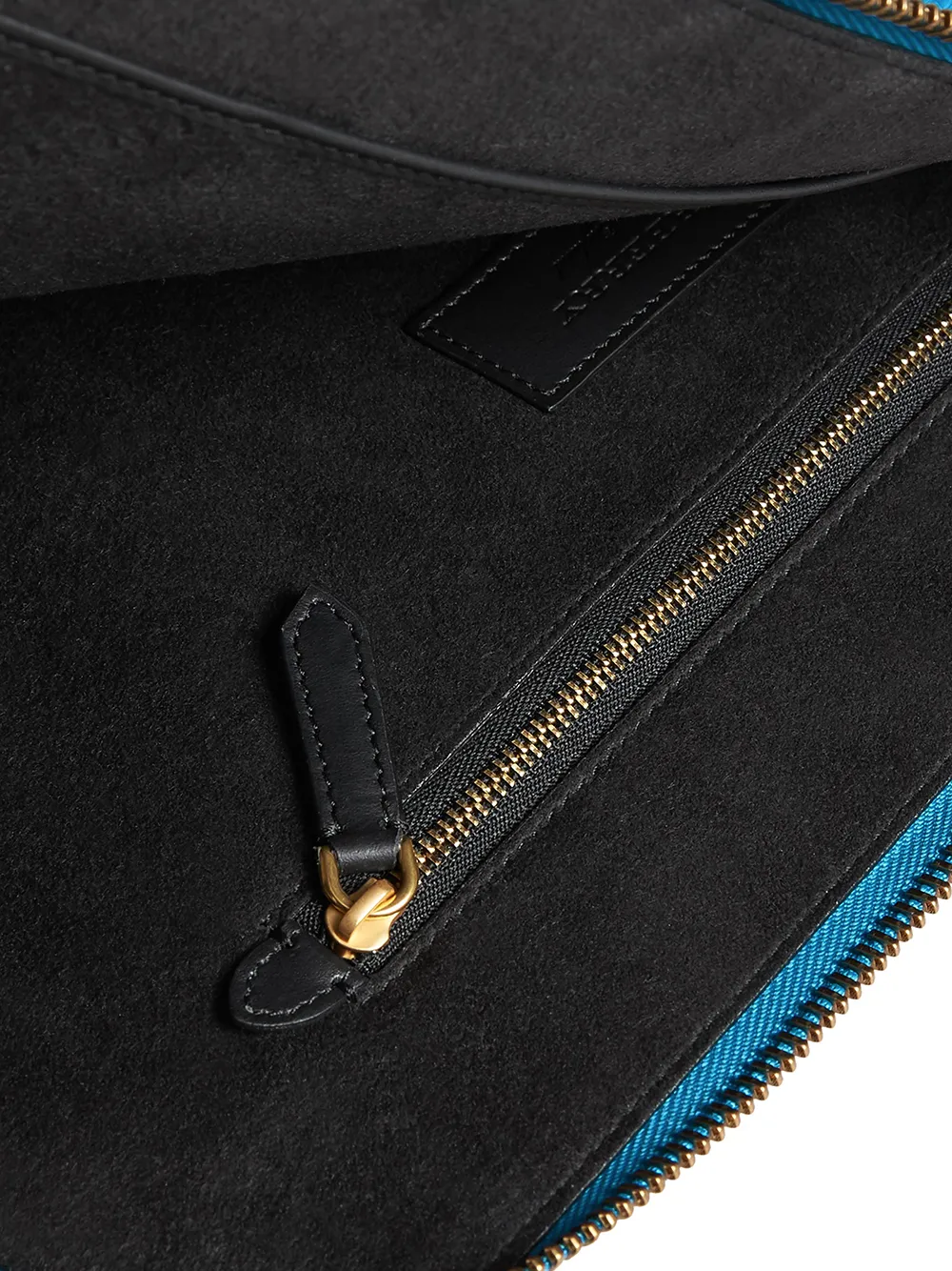Burberry logo-embossed clutch bag | Image 6