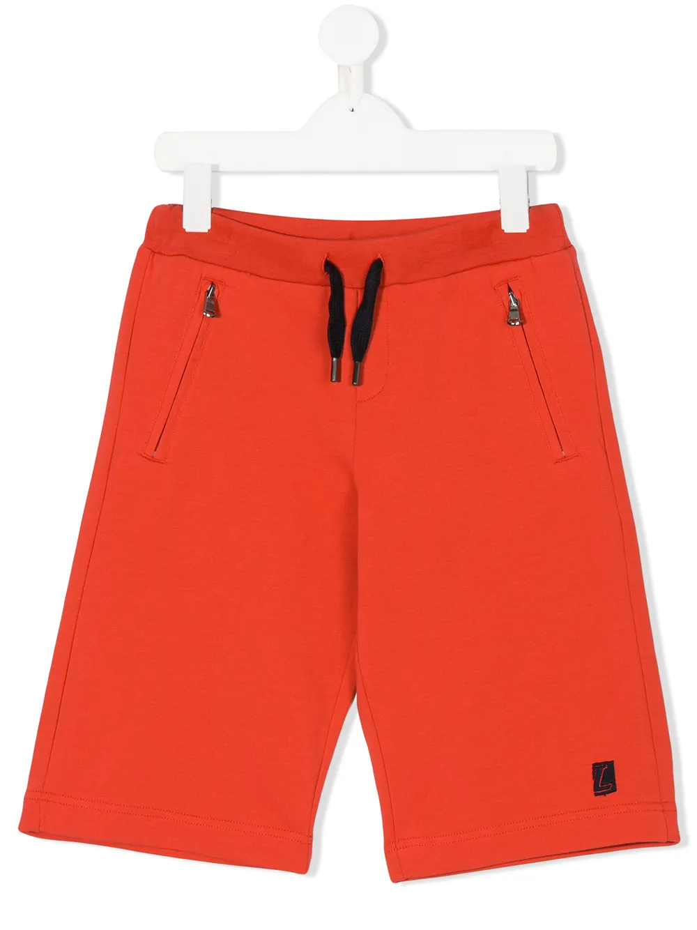 Lanvin Enfant drawstring waist shorts Rood