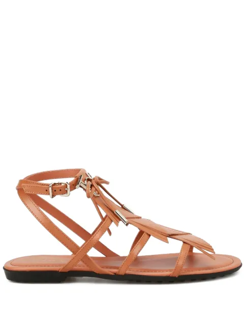 Tod's fringed sandals