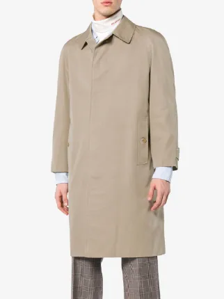 burberry trench coat single breasted