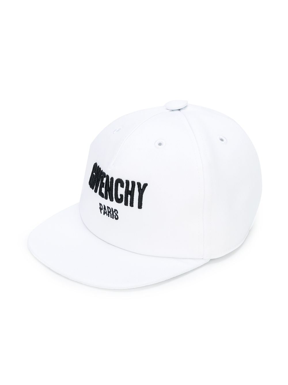 Givenchy Babies' Logo Embroidered Cap In White