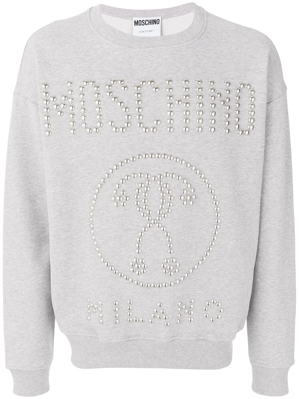 MOSCHINO question mark logo sweatshirt,J1726022712769029