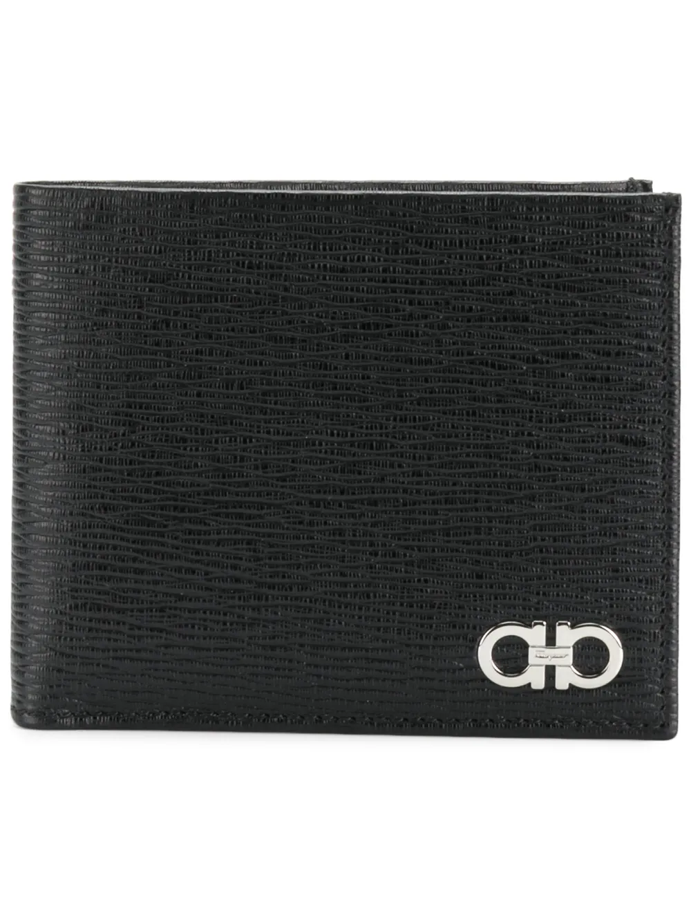 

Ferragamo two-tone bifold wallet - Black