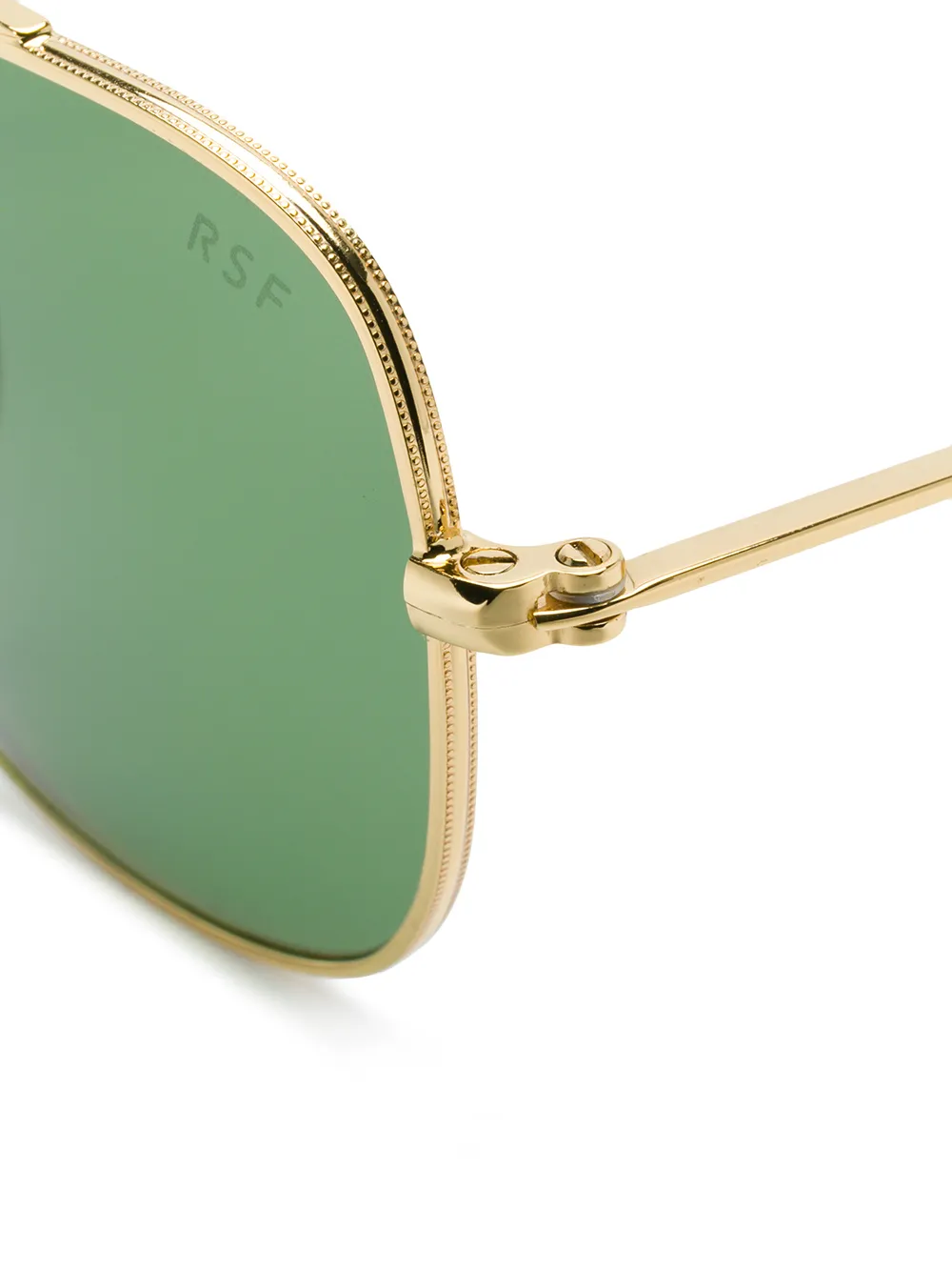 Retrosuperfuture Primo Green sunglasses Metallic