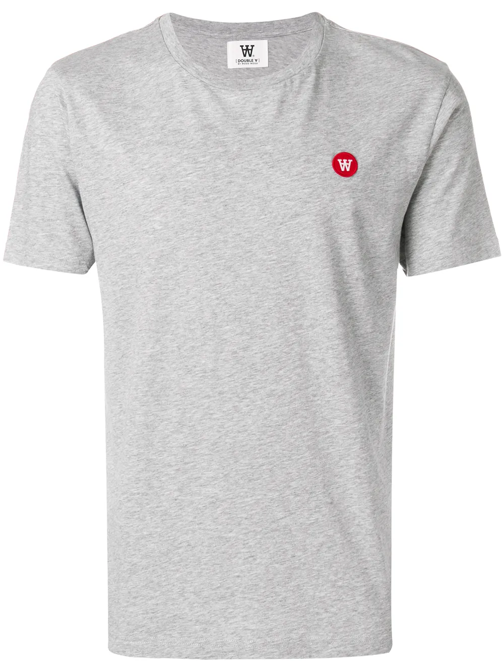 Wood Wood embroidered logo T-shirt