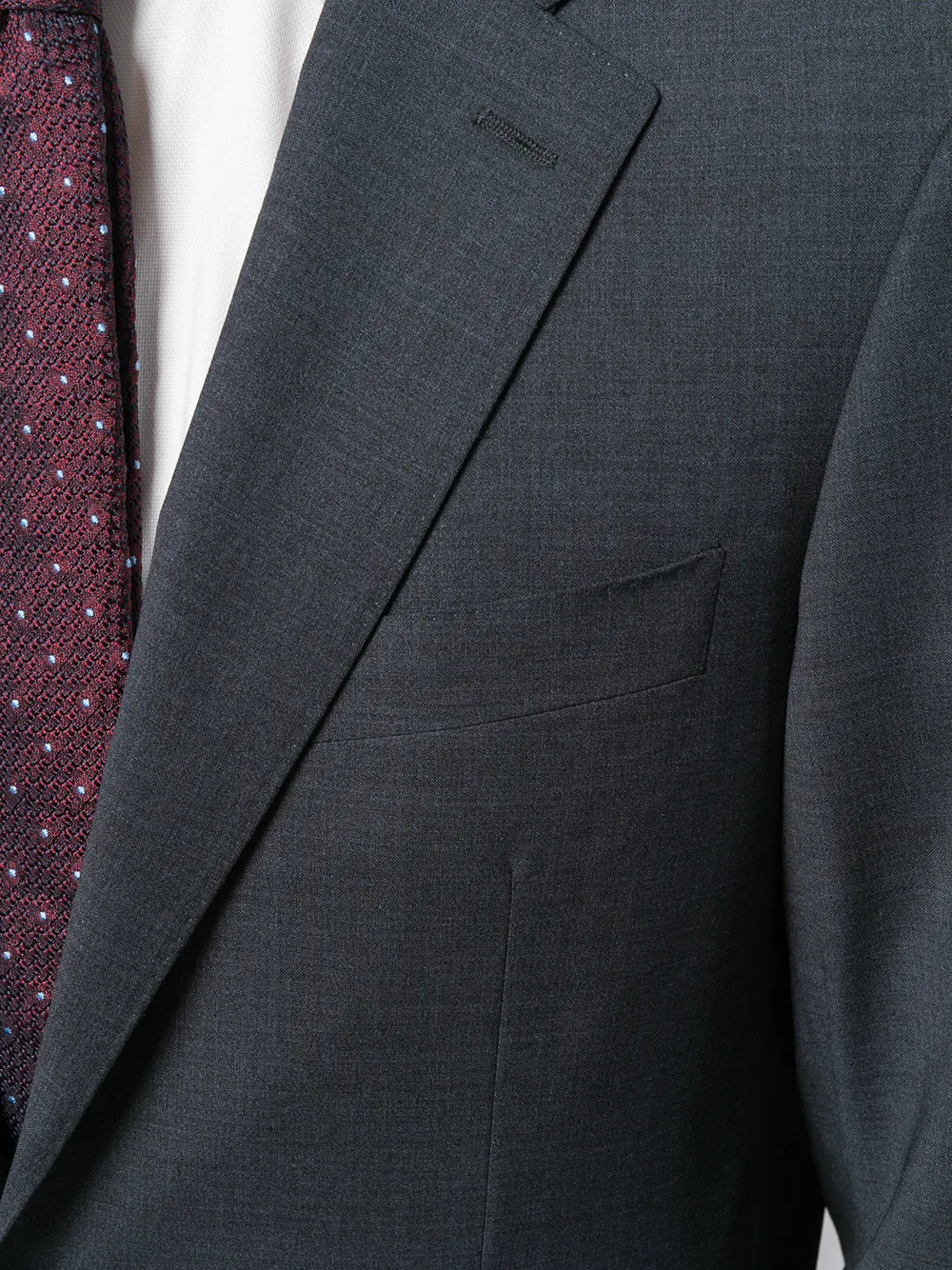 Canali two piece suit Grijs