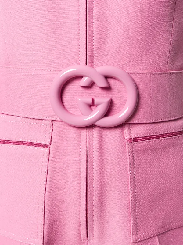 gucci pink playsuit