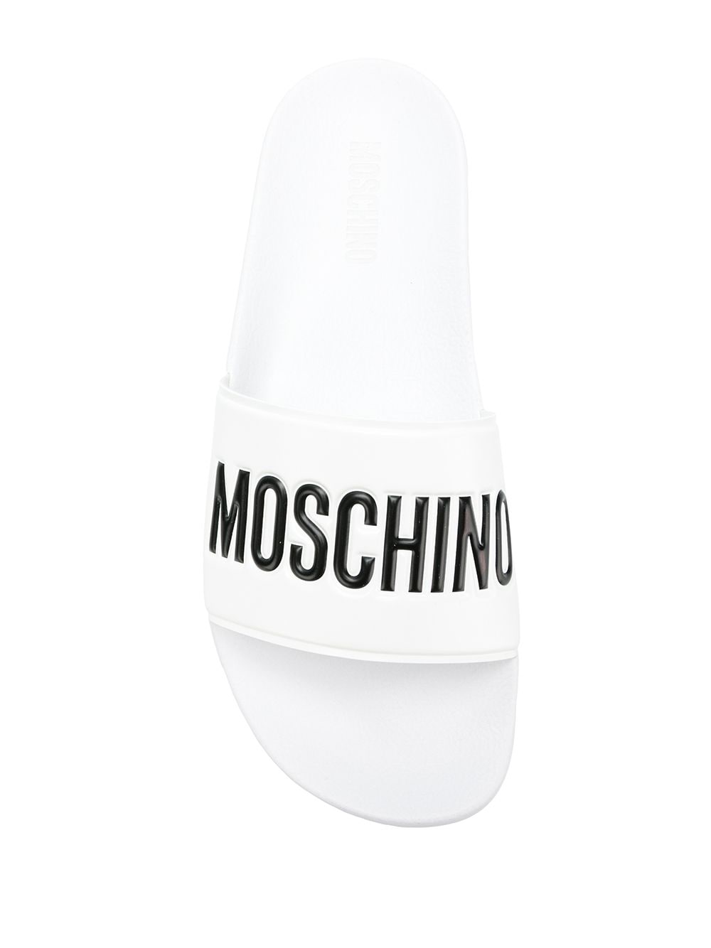 фото Moschino шлепанцы с логотипом
