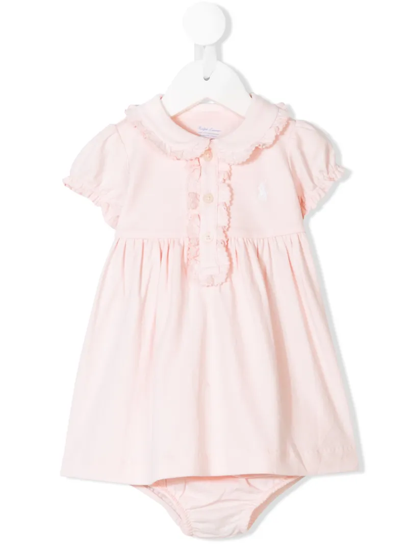 Ralph Lauren Kids платье с короткими рукавами