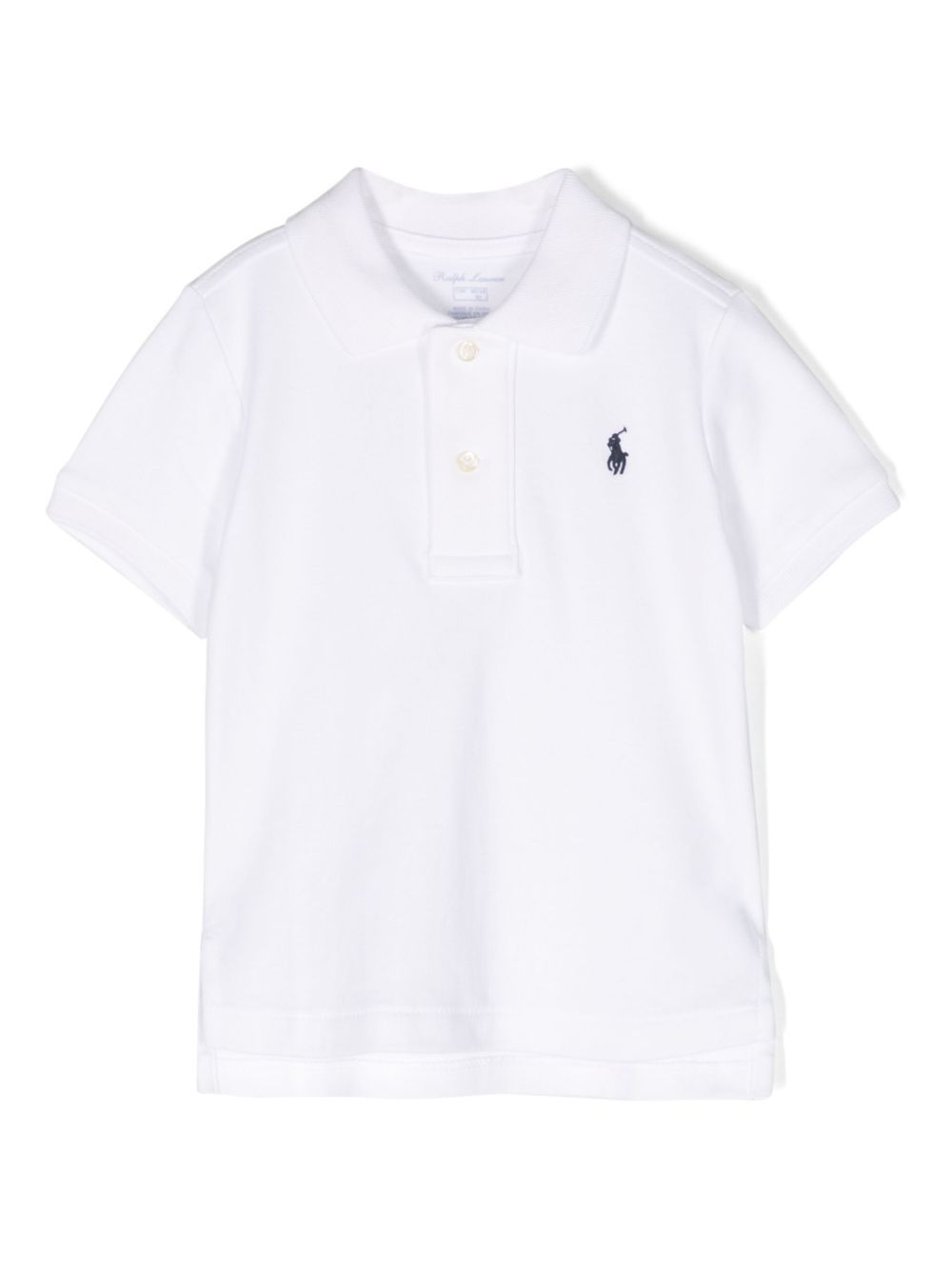 POLO RALPH LAUREN KIDS short sleeve polo shirt - White