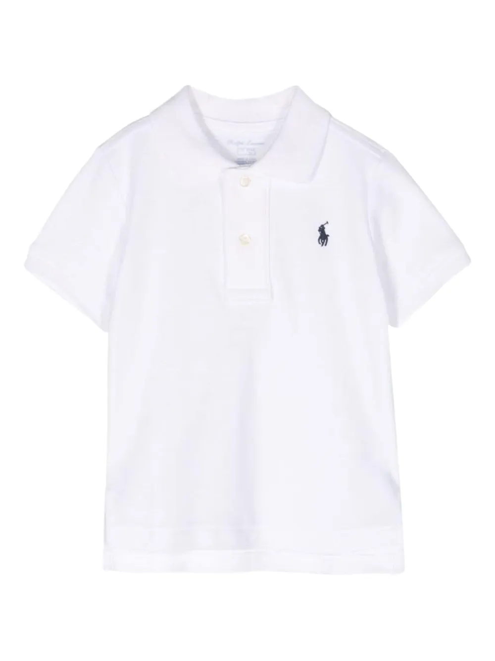 POLO RALPH LAUREN KIDS ロゴ ポロシャツ - ホワイト POLO RALPH LAUREN KIDS ロゴ ポロシャツ - ホワイト