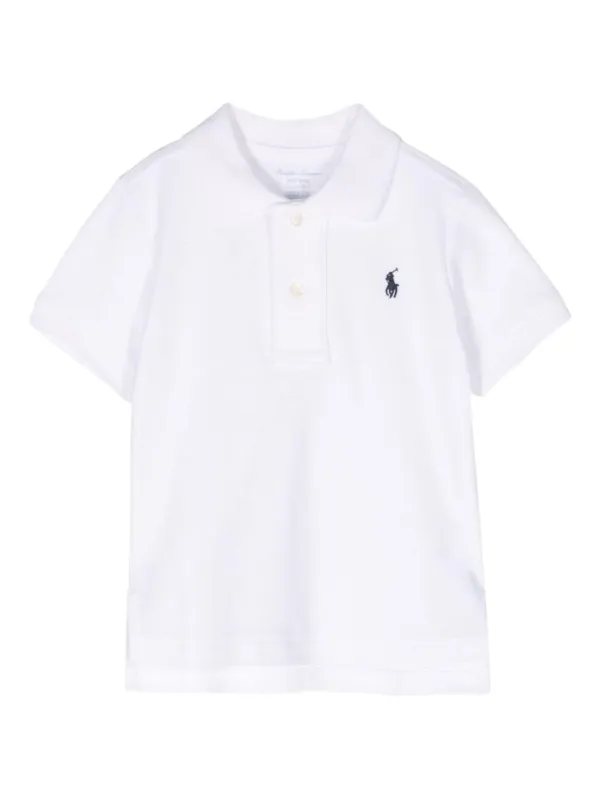 POLO RALPH LAUREN KIDS Polo Pony-embroidered Polo Shirt