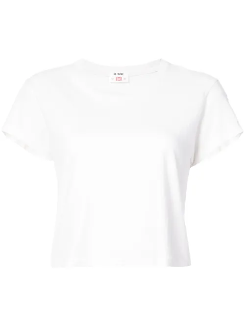 RE/DONE 1950s Boxy T-shirt - Blanc - RE/DONE - Modalova