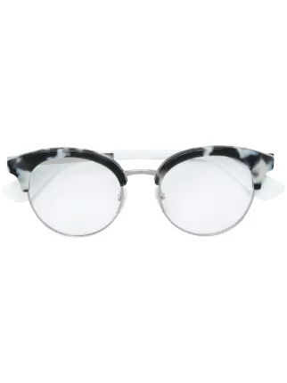 moschino cat eye glasses