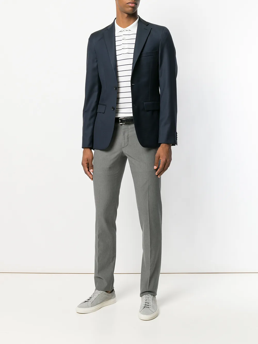 Incotex woven tailored trousers - Grijs