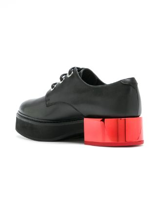 lace-up flatform shoes展示图