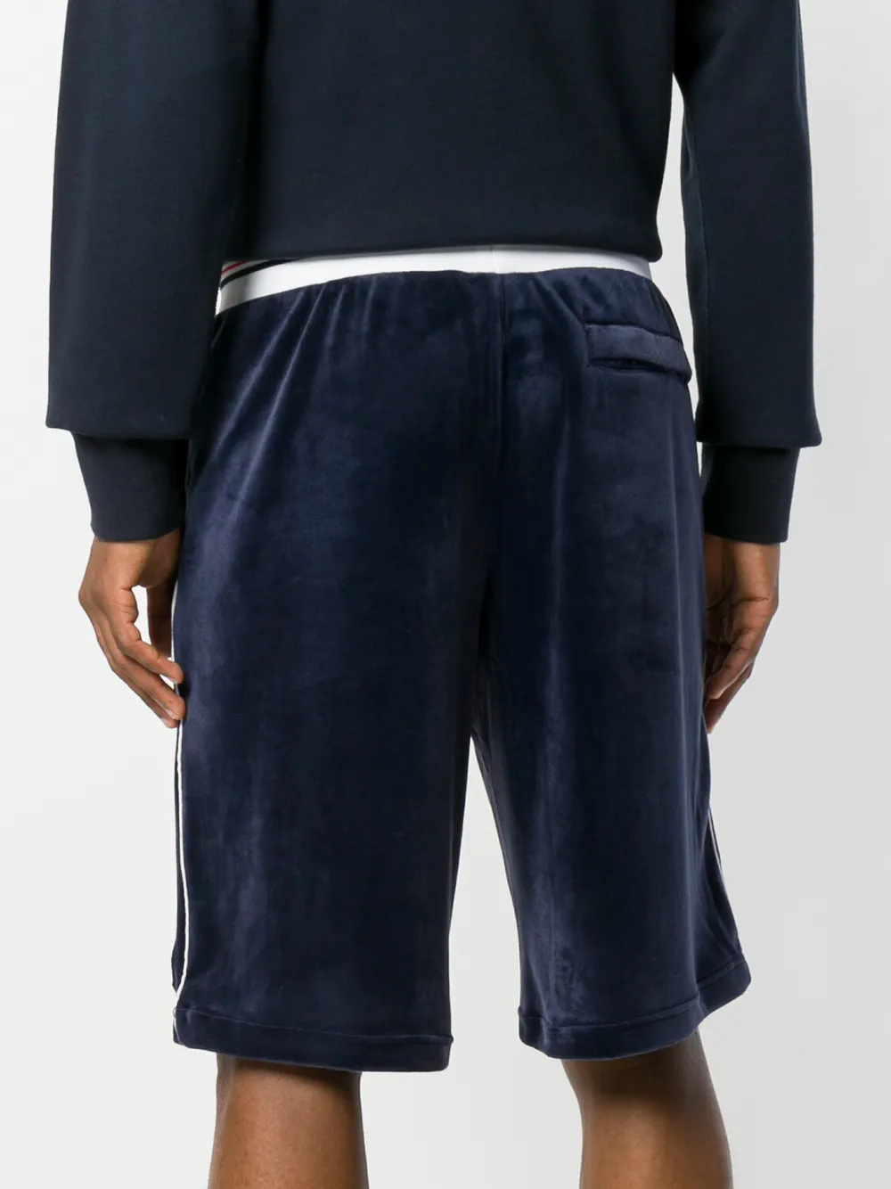 Fila drawstring fitted shorts Blauw