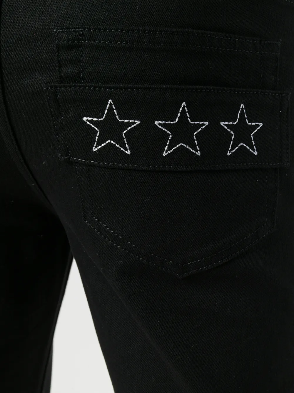 Givenchy classic slim-fit jeans Zwart