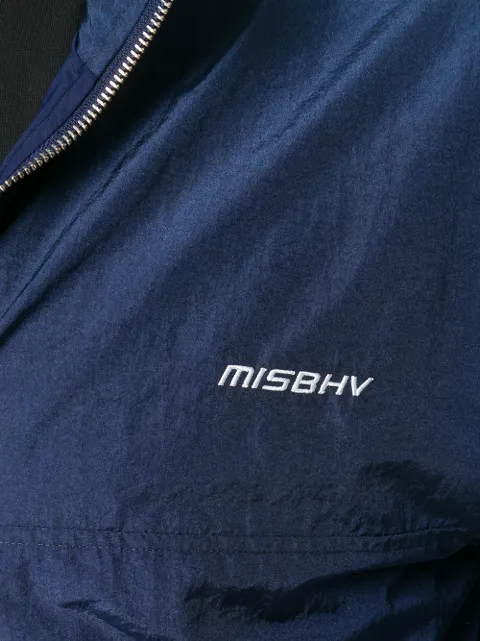 Coupe Poitrine Misbhv À Bleu Logo vent rtwRxqBr