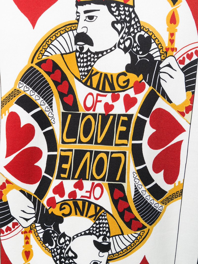 Dolce Gabbana King Of Hearts Hoodie Black Modes Dolce Gabbana King Of Hearts Hoodie Black Modes
