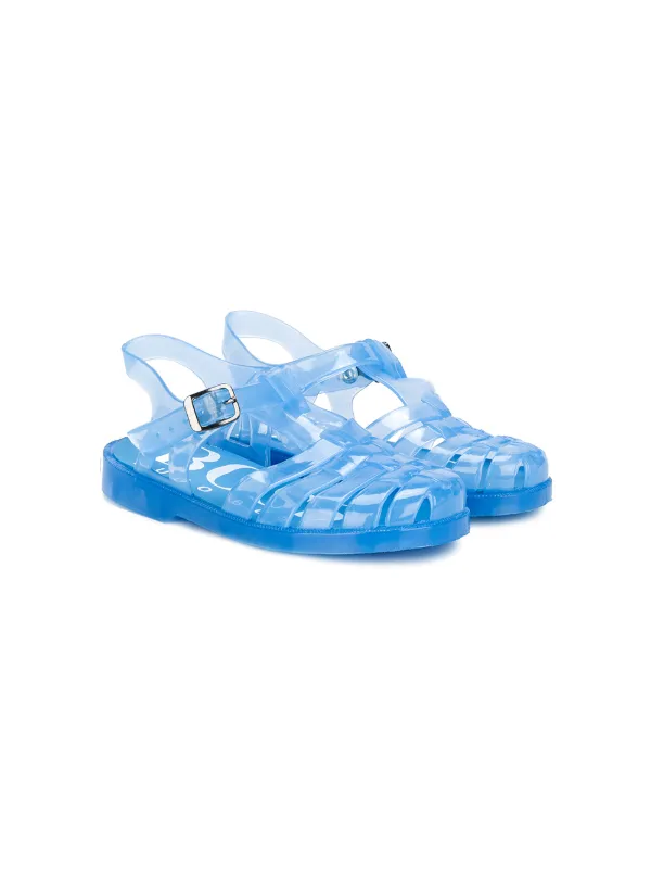 boss jelly sandals