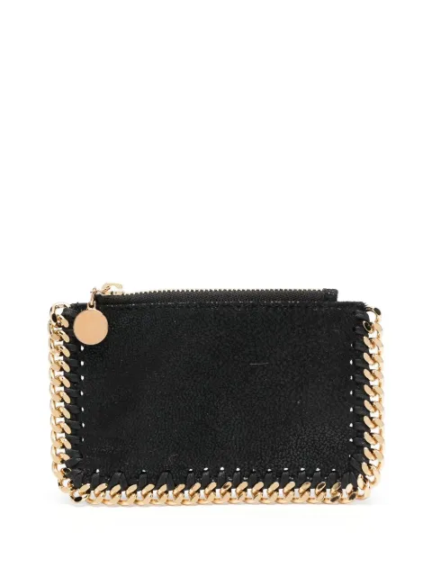 Stella McCartney tarjetero Falabella con cremallera