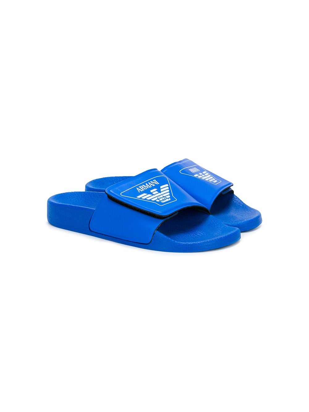 kids armani sliders