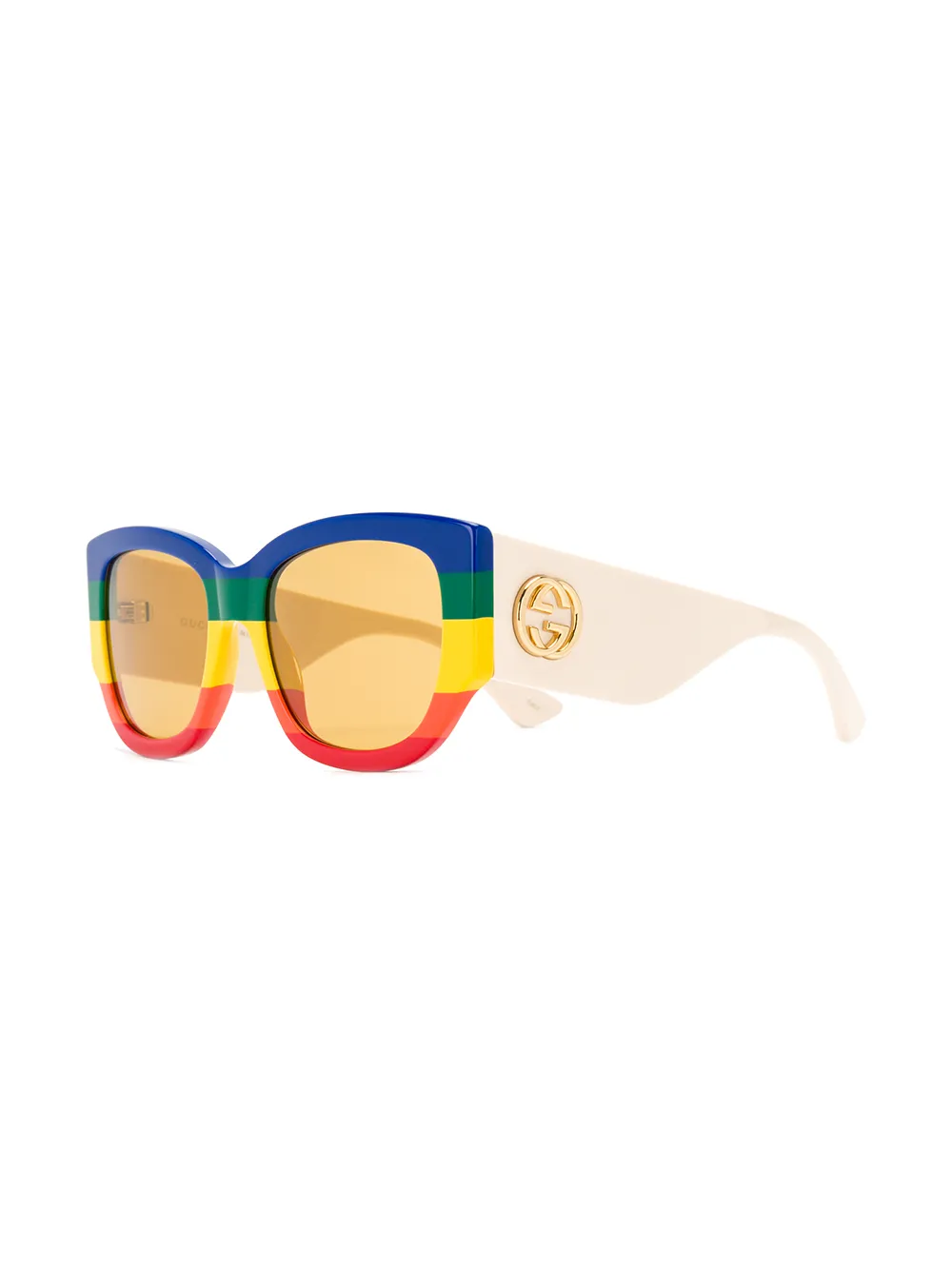 Gucci Eyewear Rainbow Sunglasses 435 Buy Online Ss18 Quick Shipping Price gucci eyewear rainbow sunglasses 435