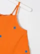 Tiny Cottons بدلة مربعة بشعار