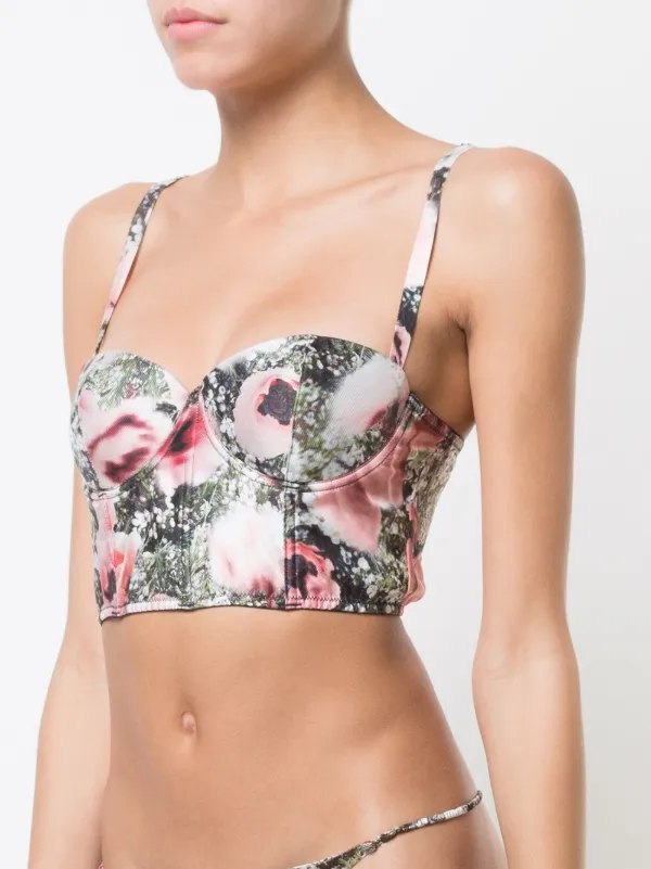balconette bustier top