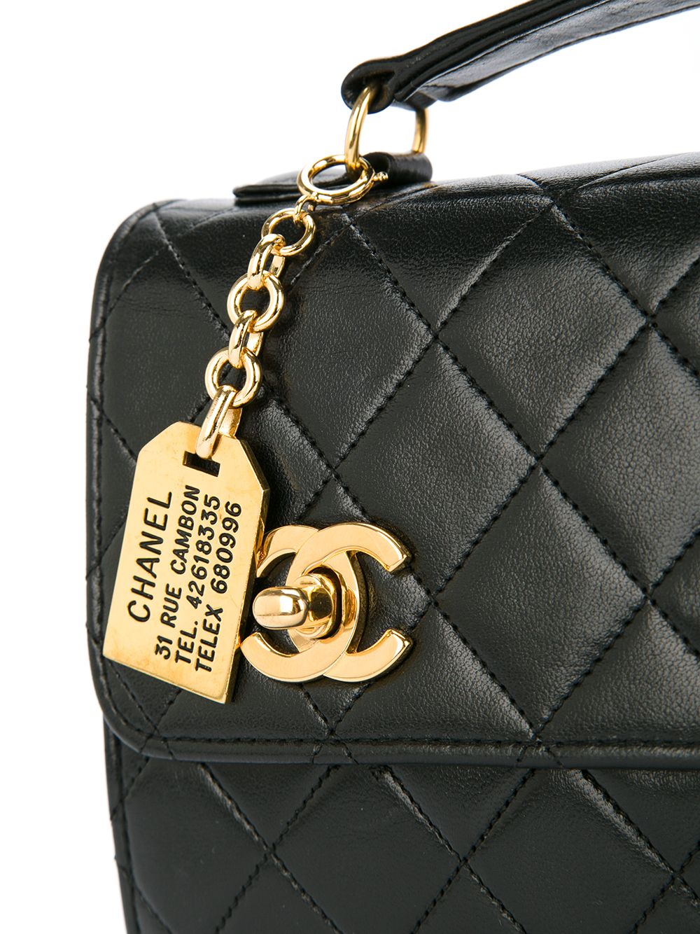 Chanel Turnlock - 318 For Sale on 1stDibs  chanel turn lock design flap bag,  chanel double turn lock, chanel turnlock earrings