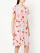 Chanel Pre-Owned floral shortsleeved dress