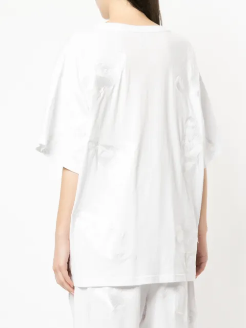 IKUMI EMBROIDERED OVERSIZED T-SHIRT
