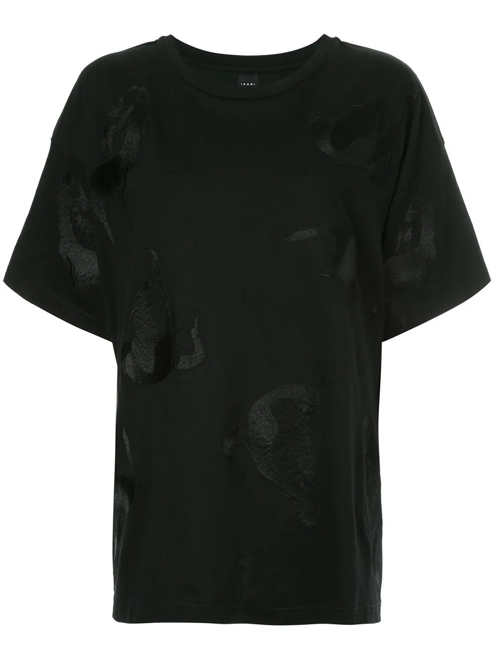 IKUMI embroidered oversized T-shirt