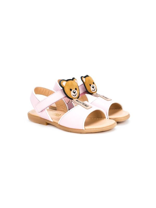 Moschino Kids Teddy Bear Sandals $284 