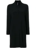 Norma Kamali collared long-line cardigan - Black