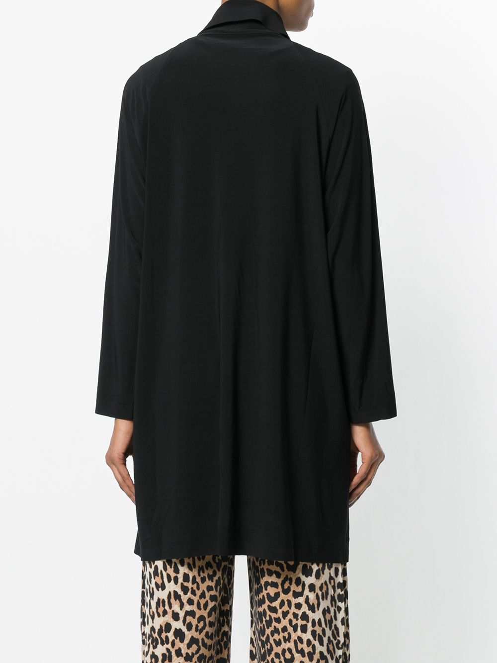 Norma Kamali Collared long-line Cardigan - Farfetch