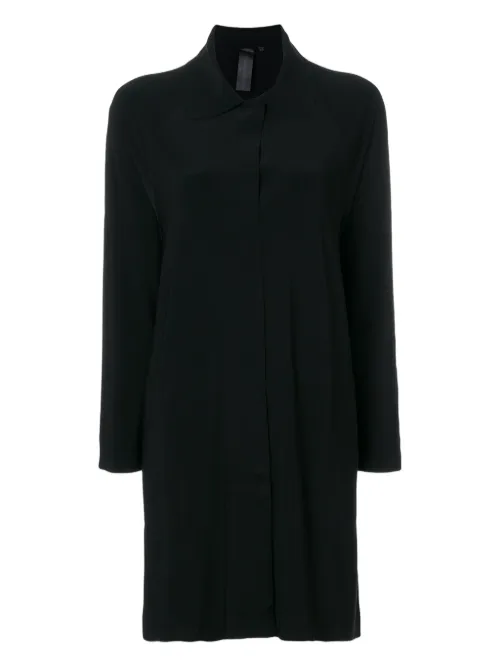 Collared long-line cardigan - Norma Kamali - Modalova