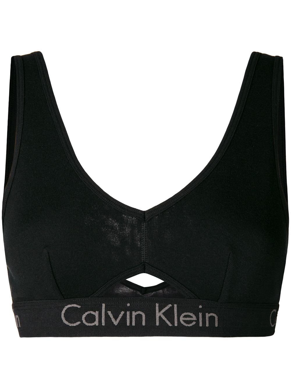 calvin klein cut out bralette