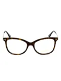 TOM FORD Eyewear butterfly-frame glasses - Brown